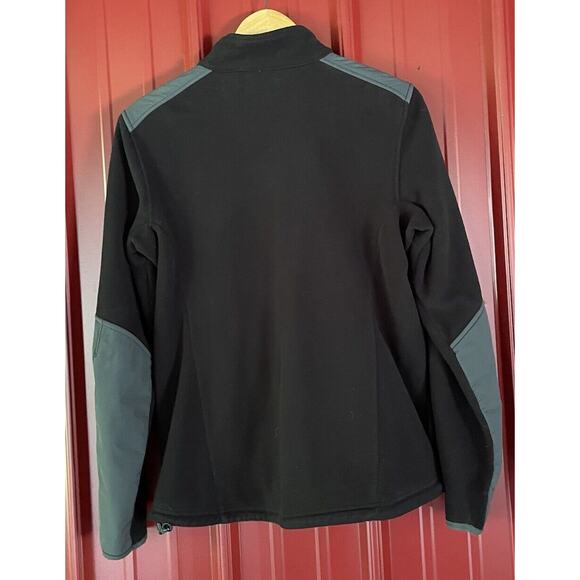 LL Bean Jacket PolarTec Colorblock Zip Up Zip Pocket Windblock Outdoors Small - Picture 2 of 6